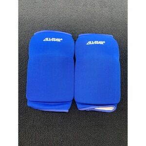 All Star Extra Long Sports Knee Pad Royal Blue Large Wrestling Volleyball